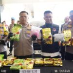 Polda Jateng Gagalkan Pengiriman Belasan Kilogram Sabu Dari Kalimantan