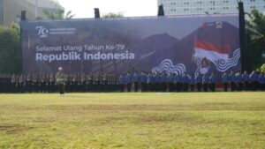 Gaungkan Semangat Kebersamaan, Polda Jateng Peringati HUT ke-79 RI