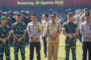 Gelar Pasukan Ops Mantap Praja: Polda Jateng Persiapkan Pengamanan Maksimal untuk Pemilu