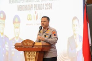 Pelatihan Penegakan Hukum Terpadu Polda Jateng di Karanganyar Sambut Pilkada 2024