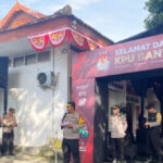 Polisi Perketat Pengamanan Di Kantor Kpu Banyuwangi