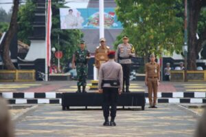 Polres Banjarnegara Gelar Apel Pasukan Operasi Mantap Praja Candi 2024 untuk Persiapan Pilkada Serentak