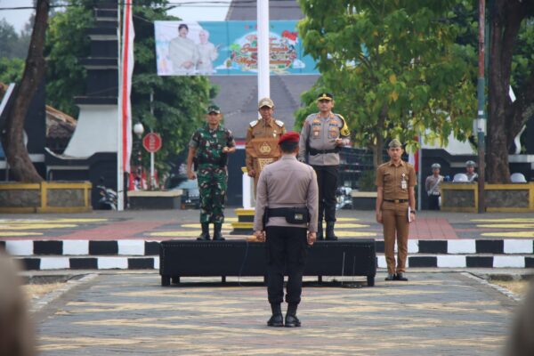 Polres Banjarnegara Gelar Apel Pasukan Operasi Mantap Praja Candi 2024