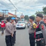 Polres Banjarnegara Kerahkan Puluhan Personel Untuk Amankan Pendaftaran Bakal Calon