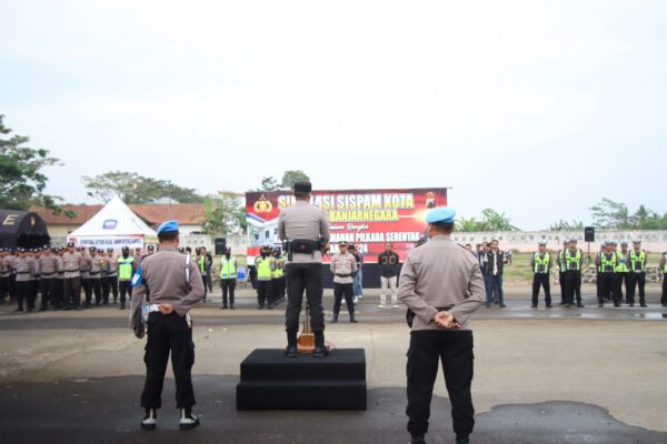 Polres Banjarnegara Lakukan Simulasi Sispamkota, Pastikan Keamanan Pilkada 2024