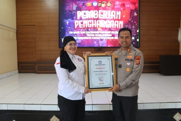 Polres Jembrana Diganjar Penghargaan atas Kecepatan Ungkap Kasus Pencabulan Anak oleh TRC PPA Nasional