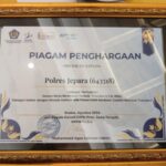 Polres Jepara Raih Penghargaan Dan Apresiasi Dari Kppn Kudus