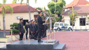 Polres Jepara Rayakan HUT ke-79 RI dengan Gelar Upacara Peringatan