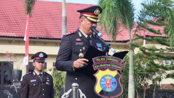 Polres lamandau rayakan hut kemerdekaan ri ke 79 dengan serangkaian kegiatan