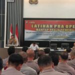 Polresta Banyuwangi Adakan Latpraops Mantap Praja Semeru 2024