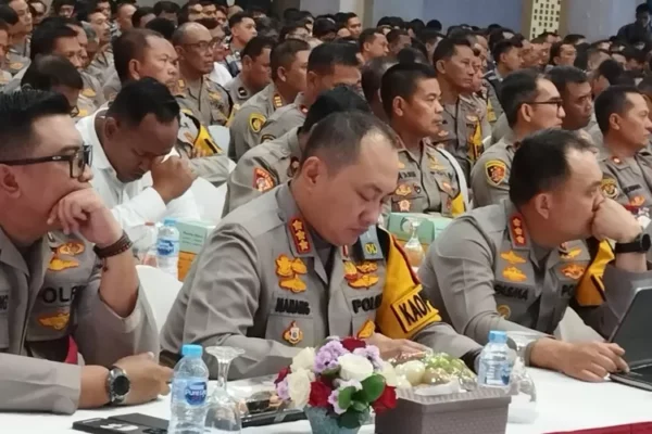 Polresta Banyuwangi Gelar Rakor Sispamkota Untuk Persiapan Pengamanan Pilkada Serentak