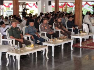 Pengukuhan MUI Kabupaten Banyuwangi, Polresta Banyuwangi Turut Serta