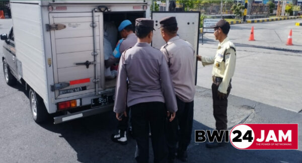 Polresta Banyuwangi Lakukan Pemeriksaan Ketat Di Pelabuhan Asdp Ketapang