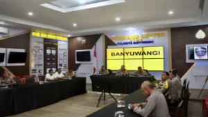 Menjelang Konferensi Asia Afrika 2024, Polresta Banyuwangi Perketat Persiapan Pengamanan