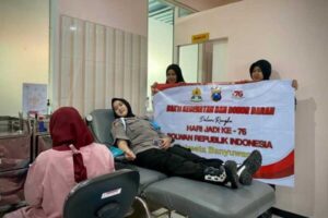 Polresta Banyuwangi Rayakan HUT Ke-76 Polwan dengan Bakti Donor Darah