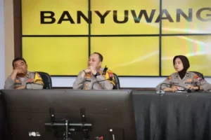 Polresta Banyuwangi Ikuti Lat Pra Ops Online dan Rakor Pengamanan, Ini Instruksi untuk Ops Puri Agung II 2024