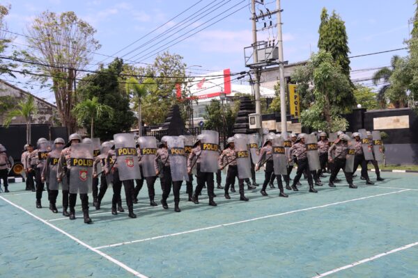 Polresta Banyuwangi Tingkatkan Kemampuan Dalmas Jelang Pilkada Serentak 2024