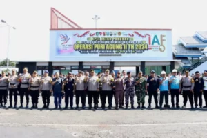 Polresta Banyuwangi dan Polda Jatim Siagakan Pasukan di Pelabuhan Ketapang untuk Amankan Event Internasional