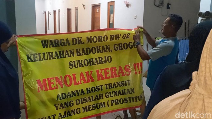 Protes Warga Kadokan Sukoharjo: Kos Transit Yang Diduga Untuk Prostitusi