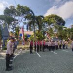 Puluhan Personel Polresta Banyuwangi Amankan Sidang Kasus Pengeroyokan Silat