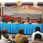 Rakor Linsek Operasi Mantap Praja, Polres Sukoharjo Fokus Jamin Keamanan