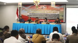 Rakor Linsek Operasi Mantap Praja, Polres Sukoharjo Fokus Jamin Keamanan Pilkada