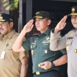 Ratusan Personel Gabungan Amankan Kunjungan Presiden Di Kendal