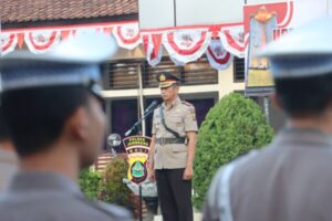 Upacara Hari Juang Polri di Polres Jembrana: Wujudkan Semangat Perjuangan Kemerdekaan