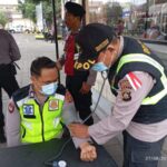 Satgas dokkes polres jembrana fokus pada kesehatan personel untuk pilkada