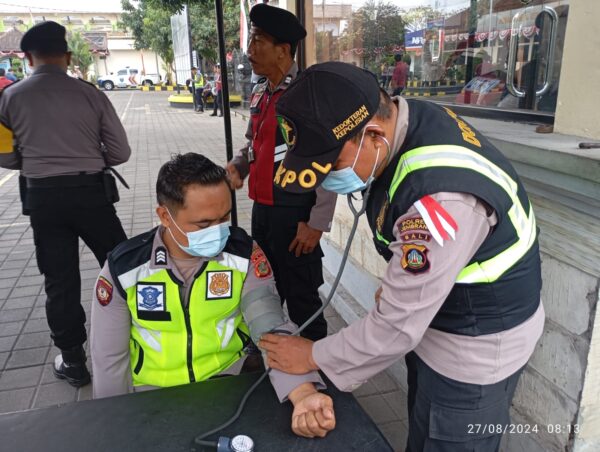 Satgas Dokkes Polres Jembrana Fokus Pada Kesehatan Personel Untuk Pilkada