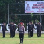 Semangat Nasionalisme: Polres Lamandau Peringati Hut Kemerdekaan Ri Ke 79