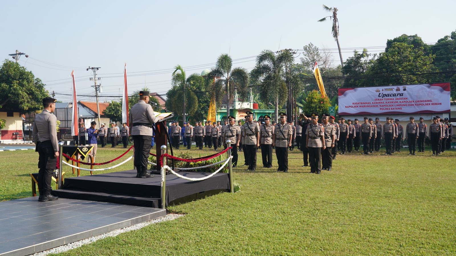 Serah Terima Jabatan Di Polres Batang: Upaya Wujudkan Polri Yang