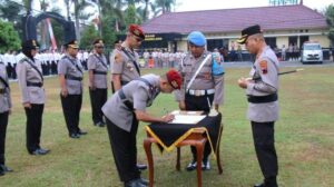 Sertijab dan Sumpah Jabatan 8 Perwira Polisi: Polresta Magelang Gelar Upacara Khidmat