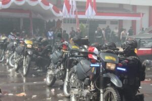 Siap Amankan Pilkada 2024, Brimob Kalteng dan Polres Kotim Gelar Latihan Sispamkota di Sampit