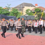 Siap Amankan Pilkada, Polres Jepara Gelar Apel Gelar Pasukan Operasi