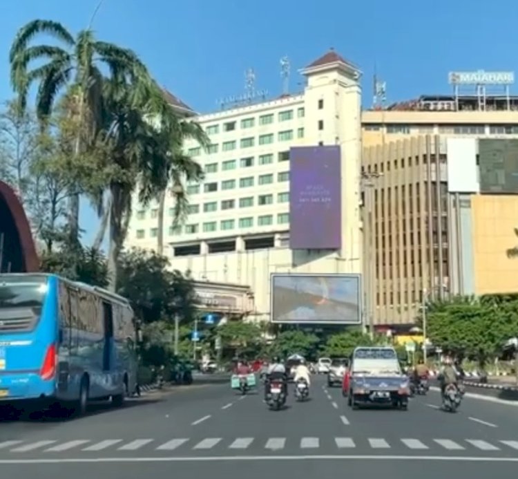 Simpang Lima, Titik Macet Utama Kota Semarang Saat Hari Libur