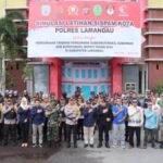 Sispam Kota Digelar Polres Lamandau Sambut Pemilu 2024