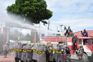 Persiapan Pilkada 2024, Polres Humbahas Laksanakan Sispamkota