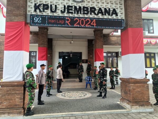 Tni Polri Bersinergi, Kodim 1617 Jembrana Dan Satgas Pam Mantap Praja