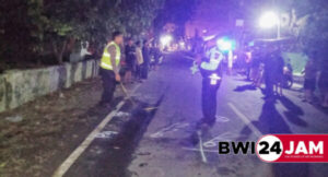 Pelajar Bonceng 3 Tewas Setelah Tabrakan Motor di Banyuwangi