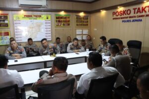 Wakapolres Jepara Pimpin Rapat Jam Pimpinan, Sampaikan Arahan Terkait Commander Wish Kapolda Jateng