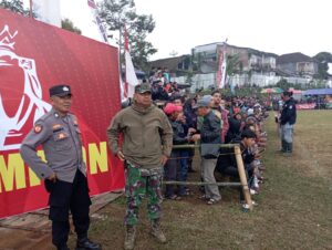 Terjunkan Puluhan Personel Amankan Leksana Cup, Polres Banjarnegara Antispasi Gangguan Kamtibmas