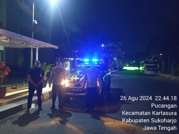 Tingkatkan Keamanan Pilkada Polres Sukoharjo Gelar Patroli Kryd