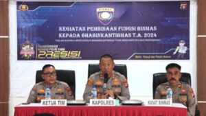 Tingkatkan Profesionalisme, Dit Binmas Polda Kalteng Beri Pembinaan pada Bhabinkamtibmas