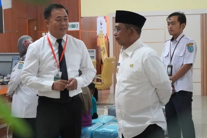 Tinjauan Fasilitas Mpp Oleh Pj Bupati Lamandau: Kebersihan Dan Keamanan