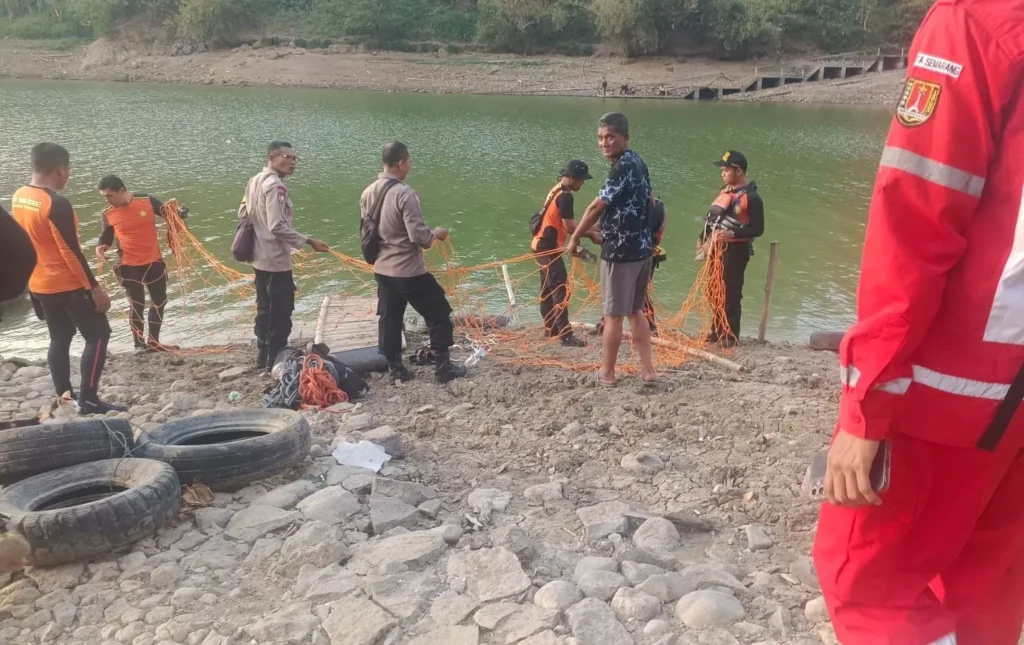 Tragedi di Waduk Jatibarang Semarang, Dua Anak Tenggelam, Upaya Pencarian Dilanjutkan