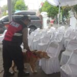 Unit Satwa Polres Jepara Patroli Dan Sterilisasi Kantor Kpu Dalam