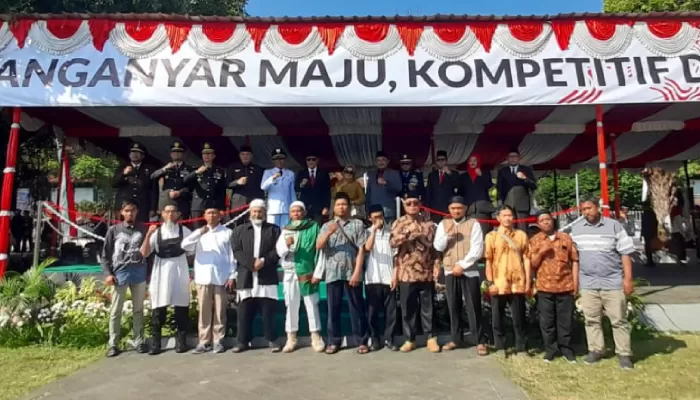 Upacara HUT RI di Karanganyar: 10 Eks Napiter Tunjukkan Dukungan dengan Hadiri Acara Khidmat