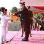 Upacara Penurunan Bendera Dalam Rangka Hut Kemerdekaan Ri Ke 79 Berjalan