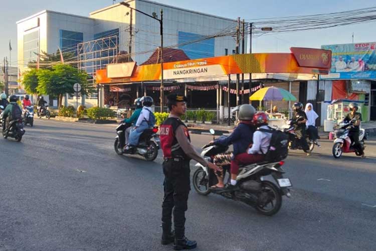 Upaya Polres Banjarnegara Atasi Kecelakaan Lalu Lintas: Pengamanan Di Titik